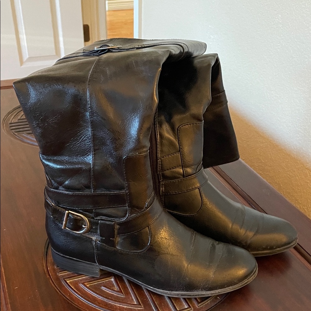 Bandolino Black Heeled Boots